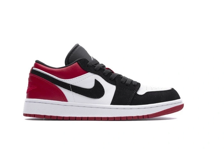 Low 553558-116 Black Toe Jordan  1 0201